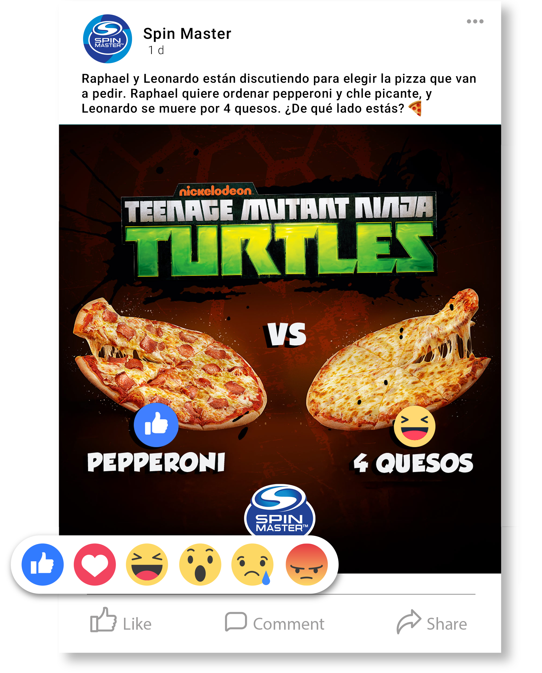 Ninja Turtles Pizza